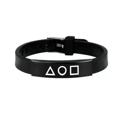 Pulsera | El Juego del Calamar (negra)