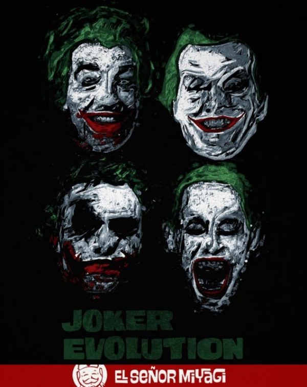 Camiseta Joker Evolution | El Friki Today