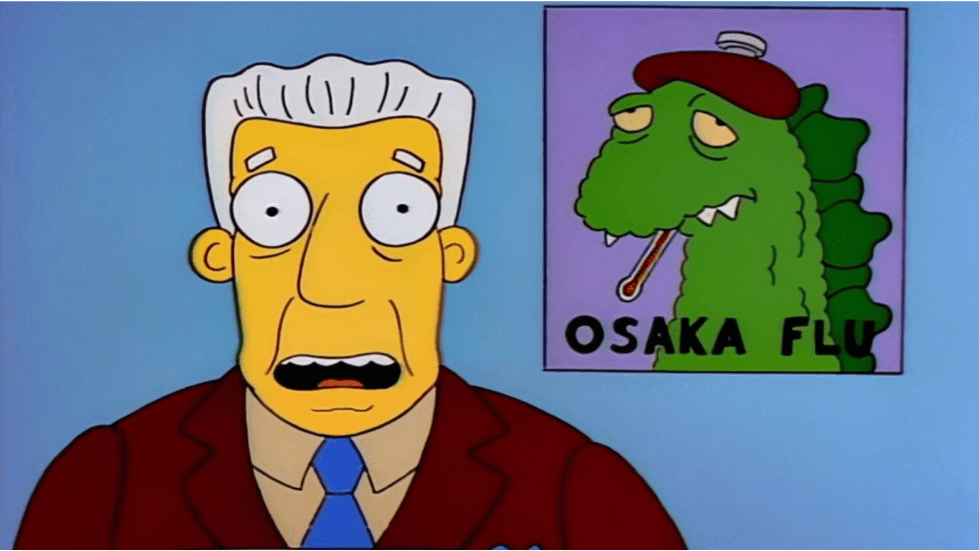 Los Simpson y Osaka Flu