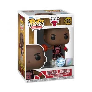 Funko Pop Michael Jordan de Chicago Bulls con equipación negra