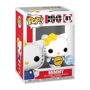 Funko Pop de Mimmy de Hello Kitty con lazo amarillo. Edición Chase.